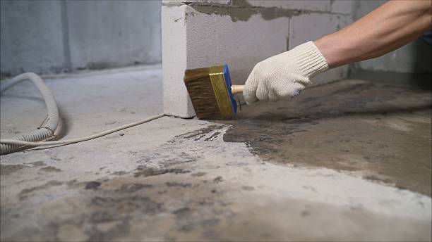 SJ Waterproofing Pros Waterproofing coverage map for Aurora, OH and surrounding area